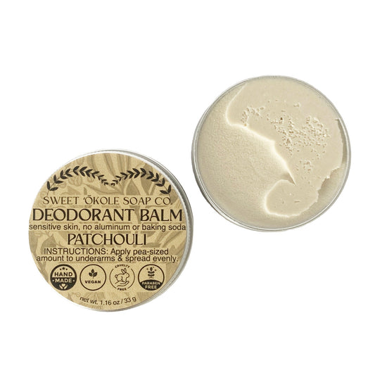 Patchouli Natural Deodorant for Sensitive Skin - Renee Lane Company