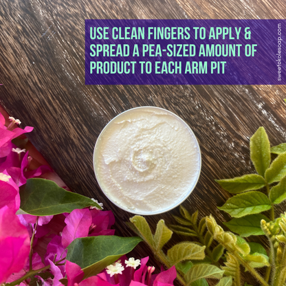 Patchouli Natural Deodorant for Sensitive Skin - Renee Lane Company