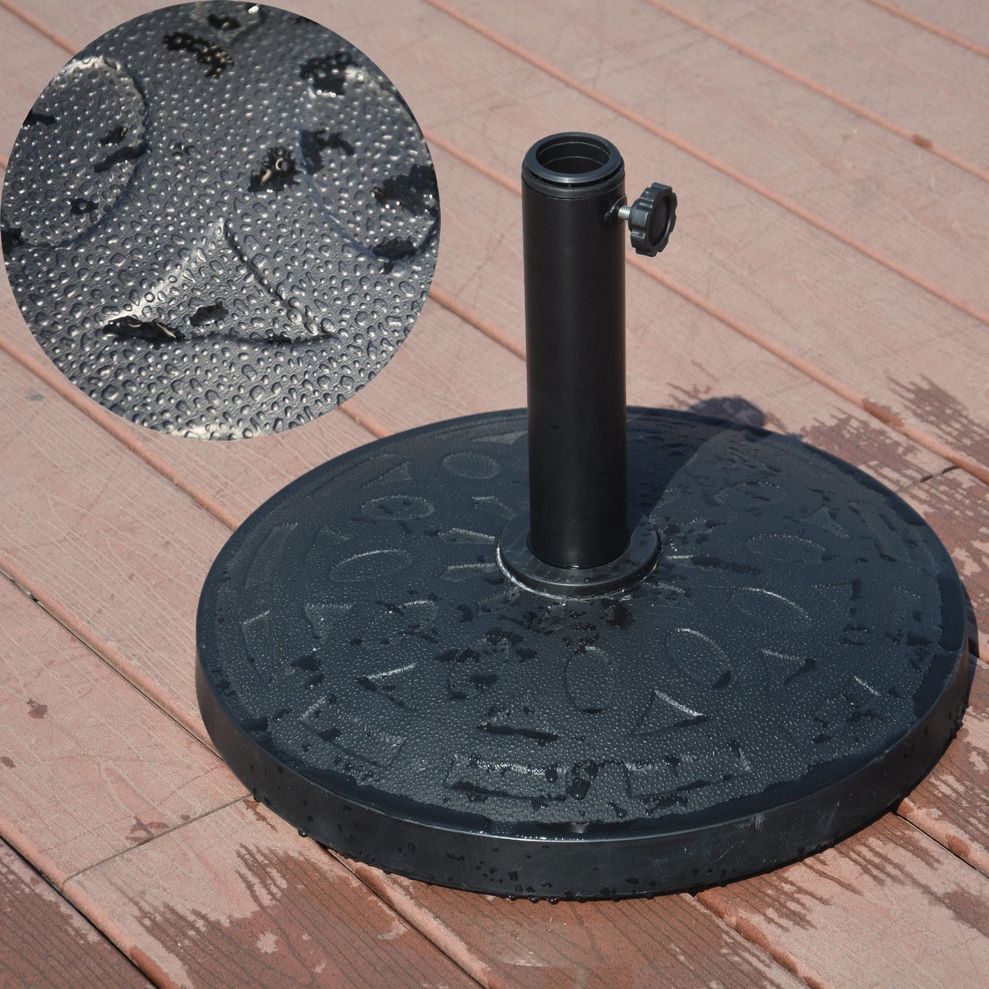 Patio All-Season Umbrella Cover - Built-in Vents, Waterproof and Durable Polyester - Renee Lane Company
