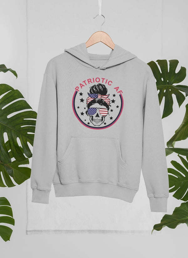 Patriotic AF Hoodie - Renee Lane Company
