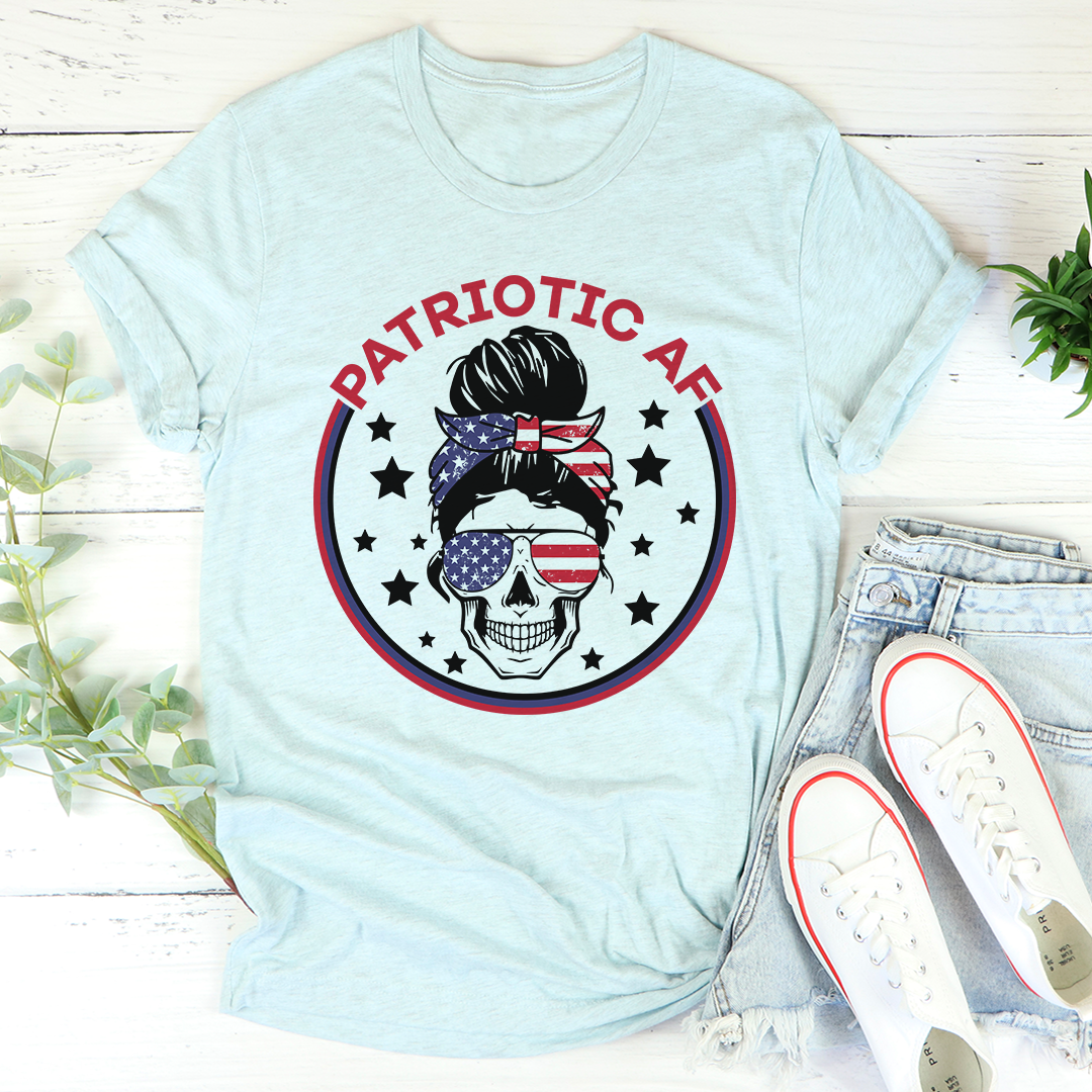 Patriotic AF T-Shirt - Renee Lane Company