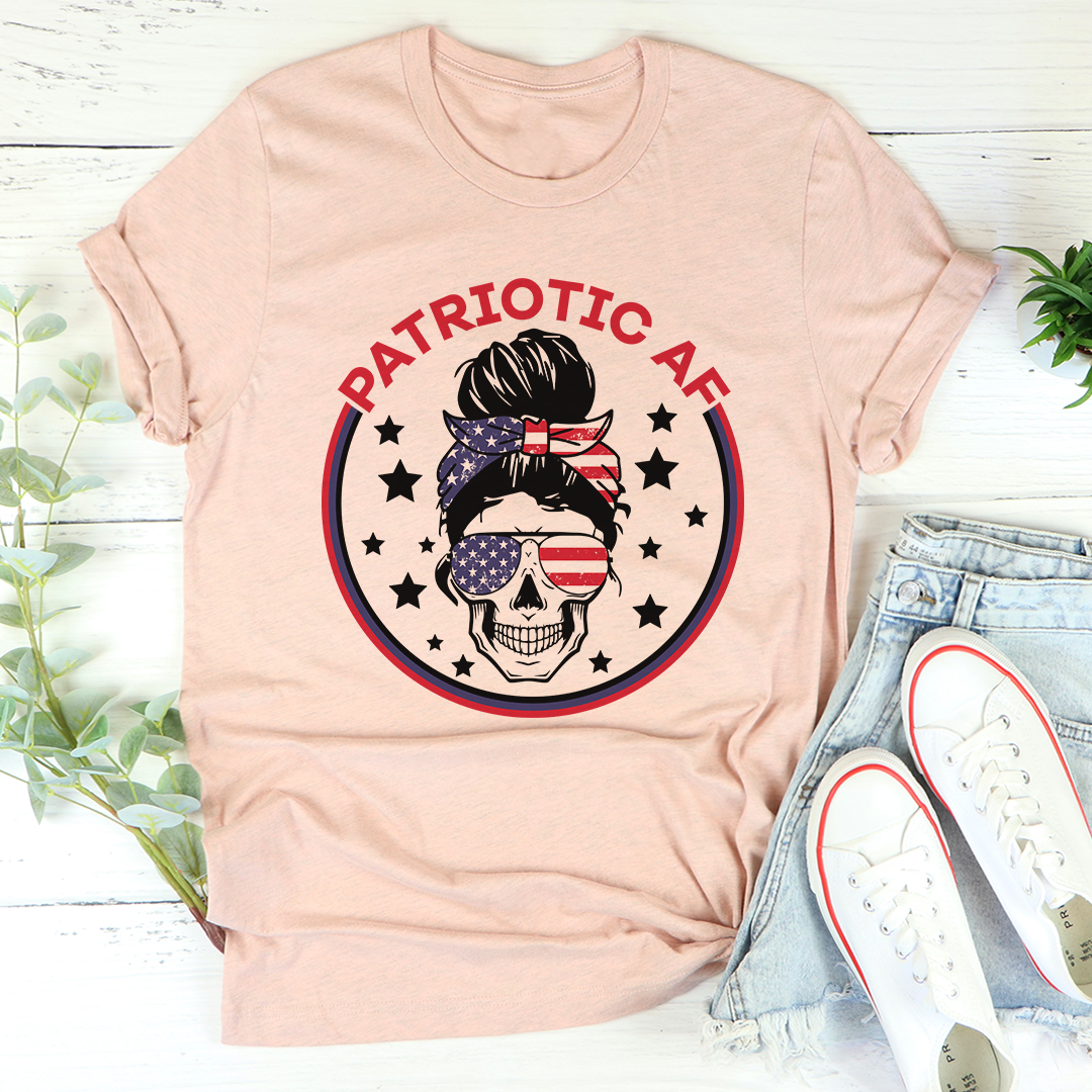 Patriotic AF T-Shirt - Renee Lane Company