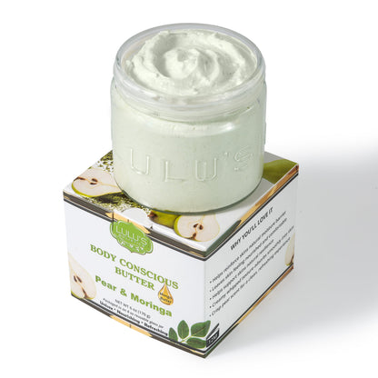Pear & Moringa Whipped Mango Body Butter – Non-Greasy, Radiant Skin - Renee Lane Company