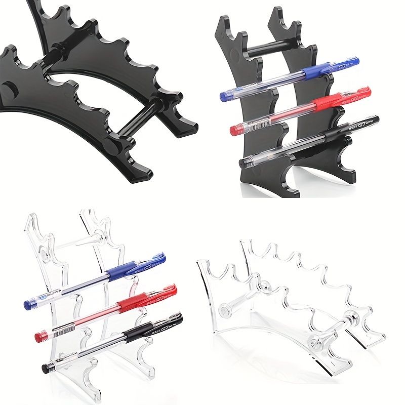 Pencil Pen Makeup Brush Eyebrow Acrylic Display Rack Organizer Holder - Renee Lane Company