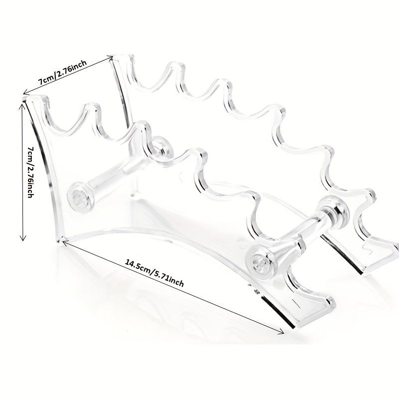 Pencil Pen Makeup Brush Eyebrow Acrylic Display Rack Organizer Holder - Renee Lane Company