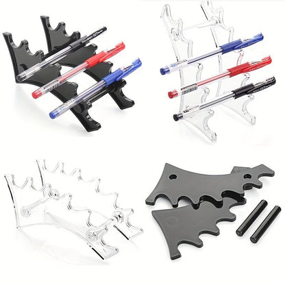 Pencil Pen Makeup Brush Eyebrow Acrylic Display Rack Organizer Holder - Renee Lane Company