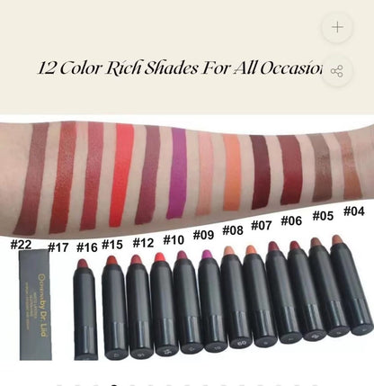 Perfect Lip Crayon – Hydrating, Buildable, Vegan & Gluten-Free Lipstick Balm Pencil - Renee Lane Company