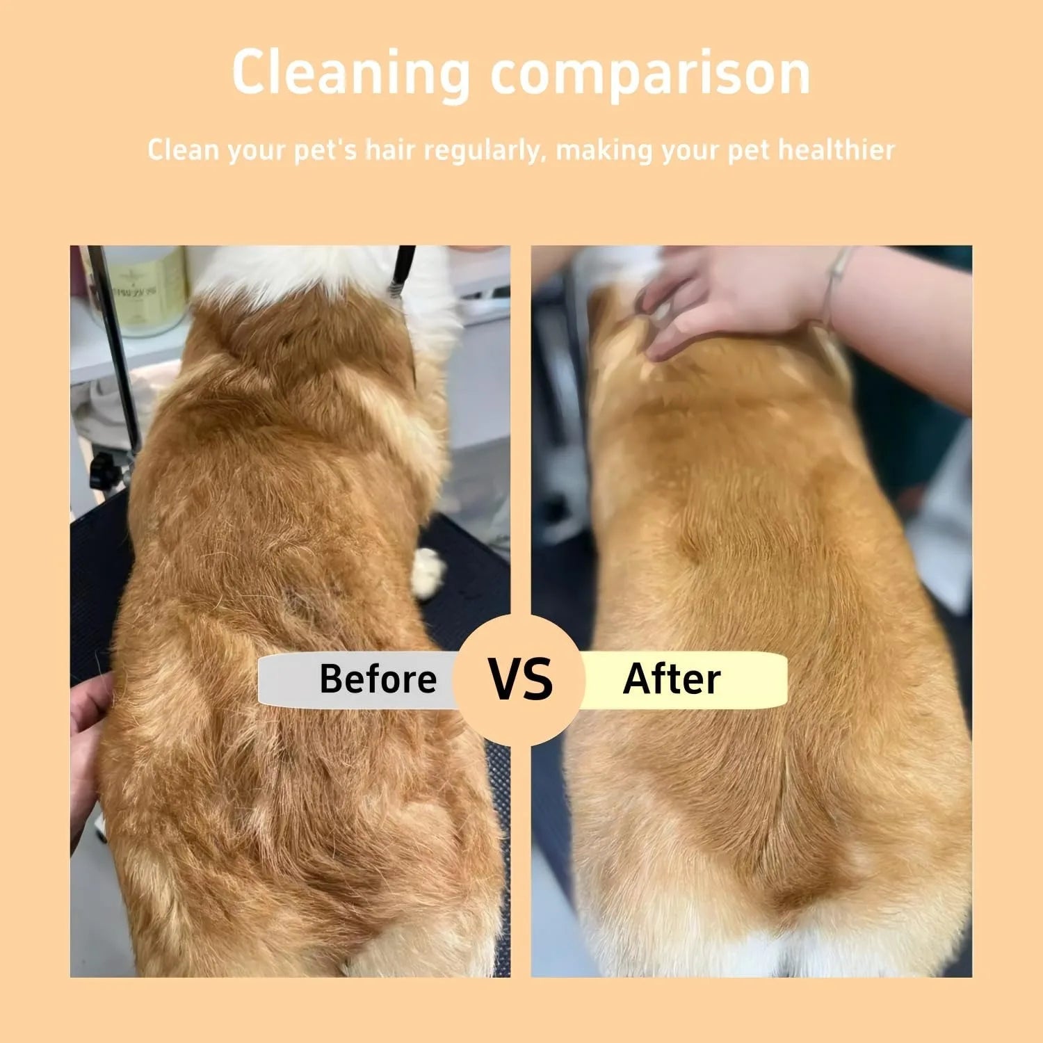 Pet Hair & Flea Comb - Renee Lane Company