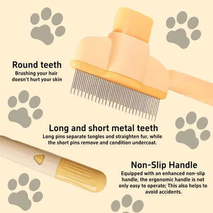 Pet Hair & Flea Comb - Renee Lane Company