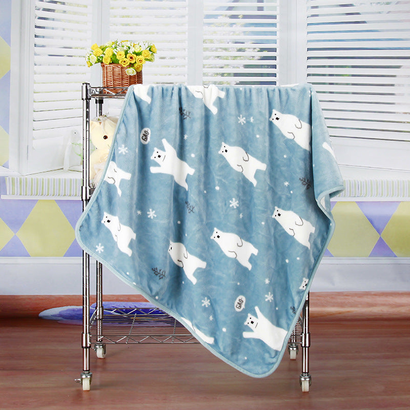 Pet Quilt Warm Blanket Coral Fleece Antifreeze Autumn And Winter Pets - Renee Lane Company