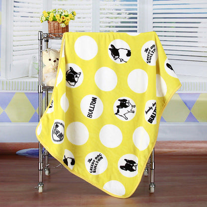Pet Quilt Warm Blanket Coral Fleece Antifreeze Autumn And Winter Pets - Renee Lane Company