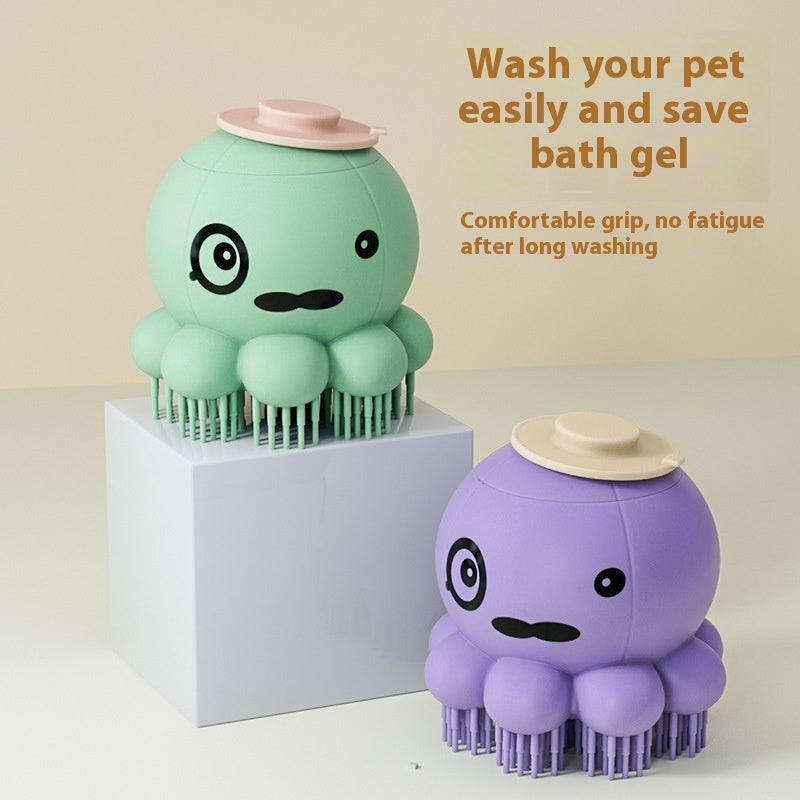 Pets Shower Brush Silicone Bath Massage Comb Pet Products - Renee Lane Company