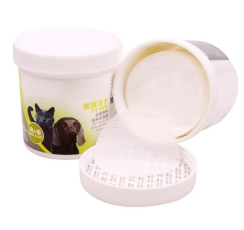 Pets to tears wipes Teddy Bear Xiong Bomei cat eyes tear stains cleaning paper towels pet supplies 100 pieces - Renee Lane Company