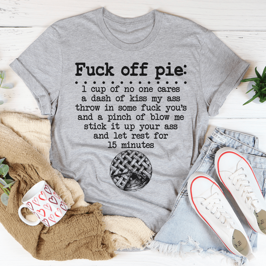 Pie Recipe T-Shirt - Renee Lane Company