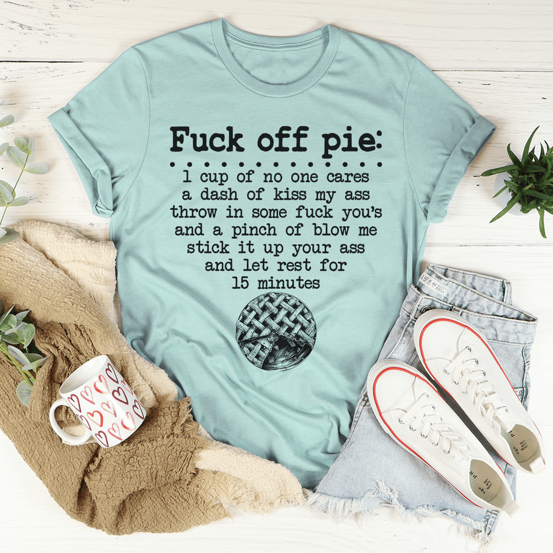 Pie Recipe T-Shirt - Renee Lane Company