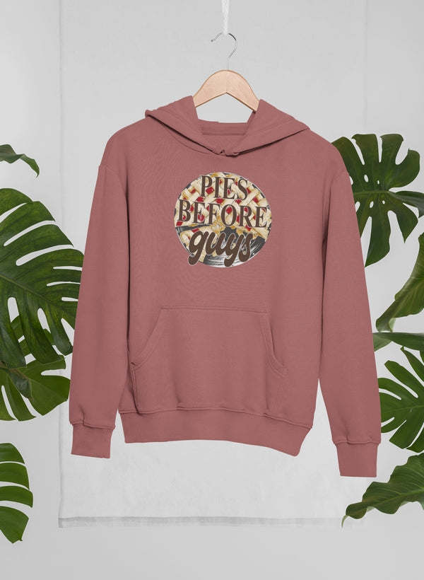 Pies Before Guys Hoodie - Renee Lane Company