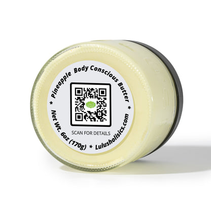 Pineapple Turmeric Whipped Mango Body Butter – Non-Greasy, Golden Glow - Renee Lane Company