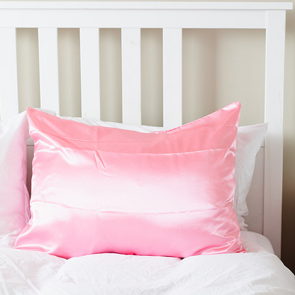 Pink Deluxe Satin Pillowcase - Renee Lane Company