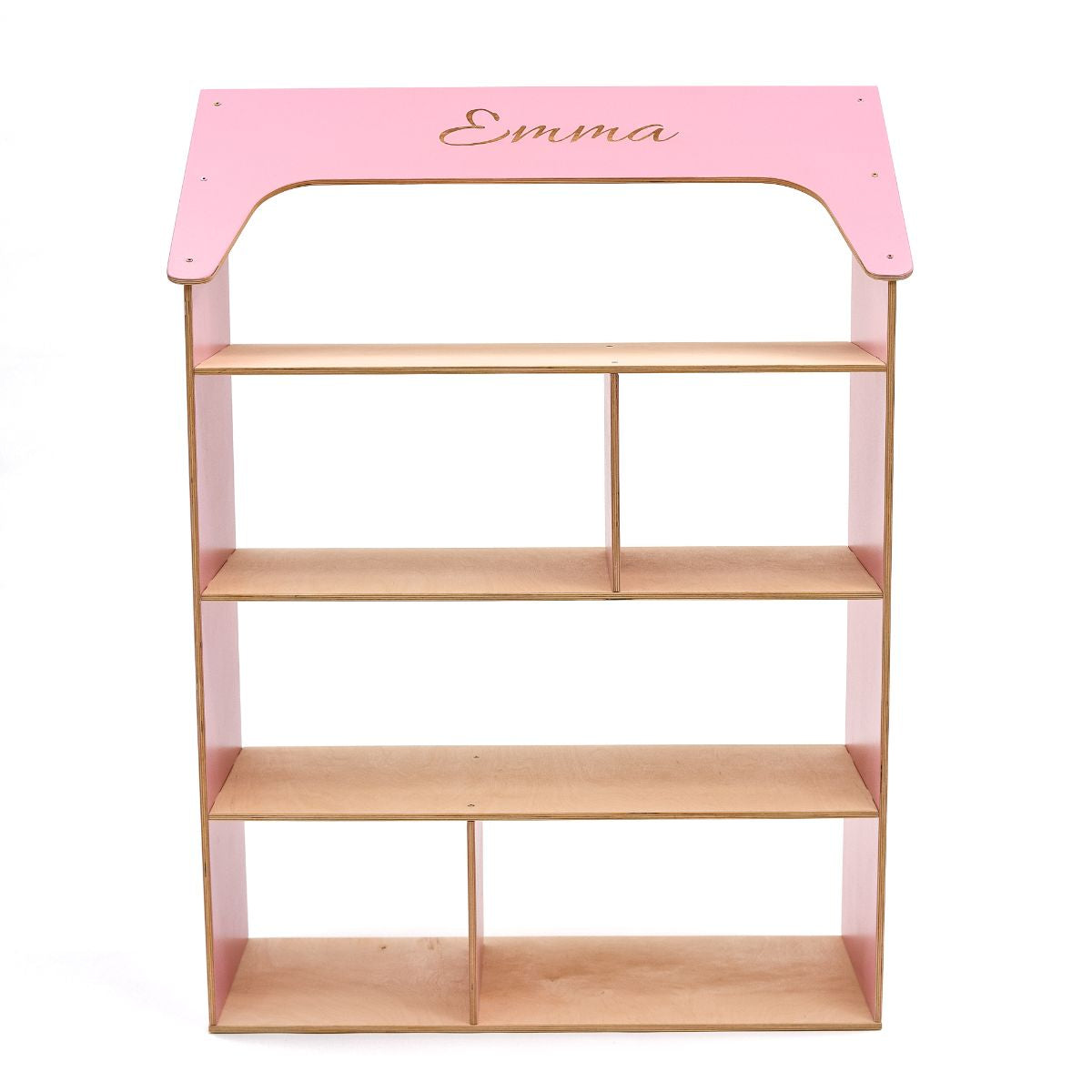 Pink Dollhouse Bookcase - Renee Lane Company