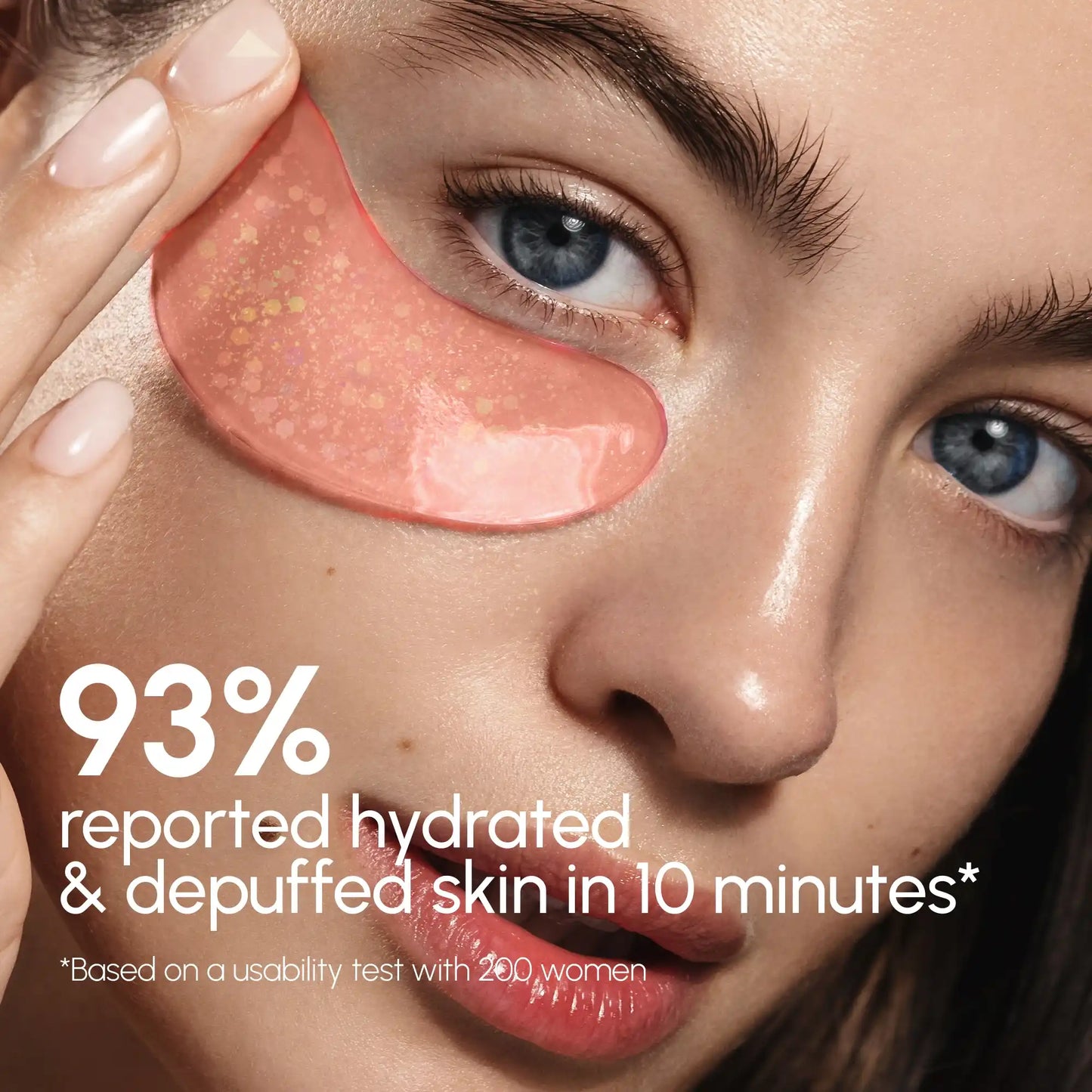 Pink Eye Patches for Puffy Eyes - Renee Lane Company