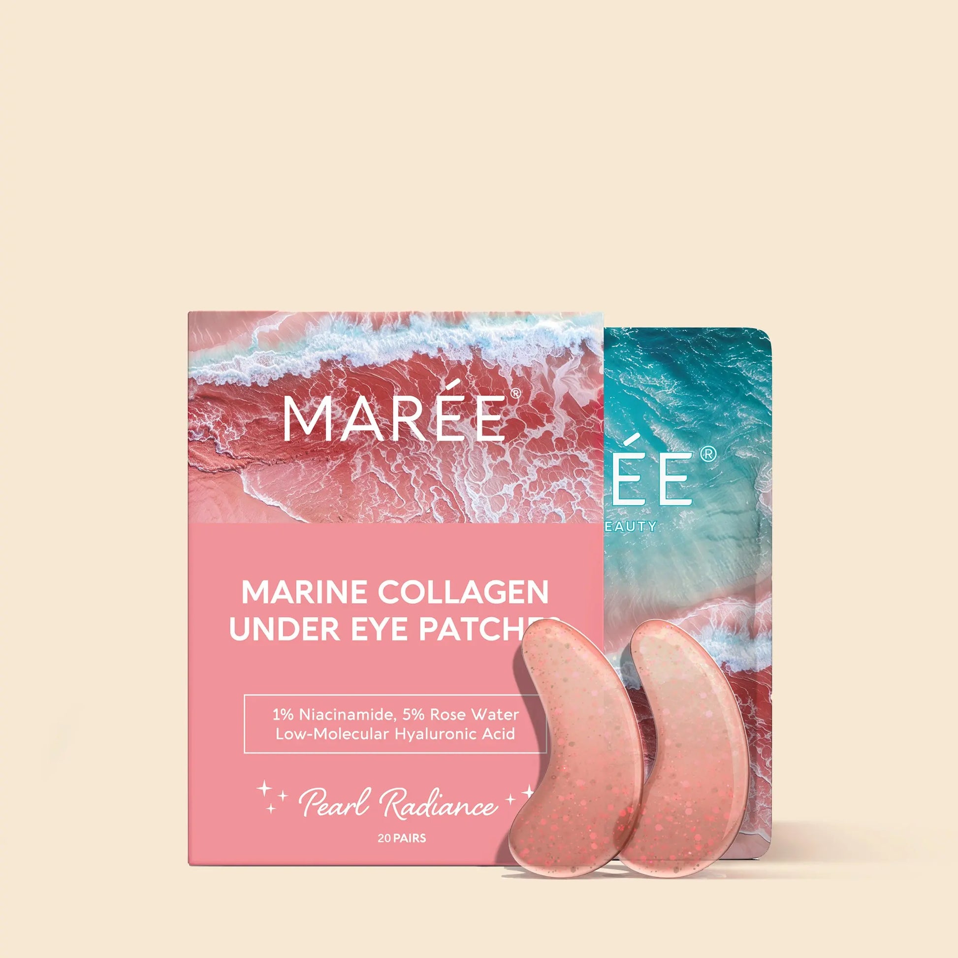 Pink Eye Patches for Puffy Eyes - Renee Lane Company