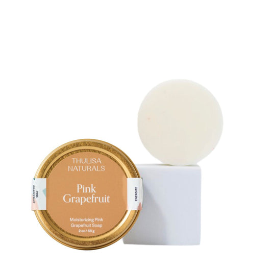 Pink Grapefruit Shea Butter Hand and Body Travel Soap - Renee Lane Company