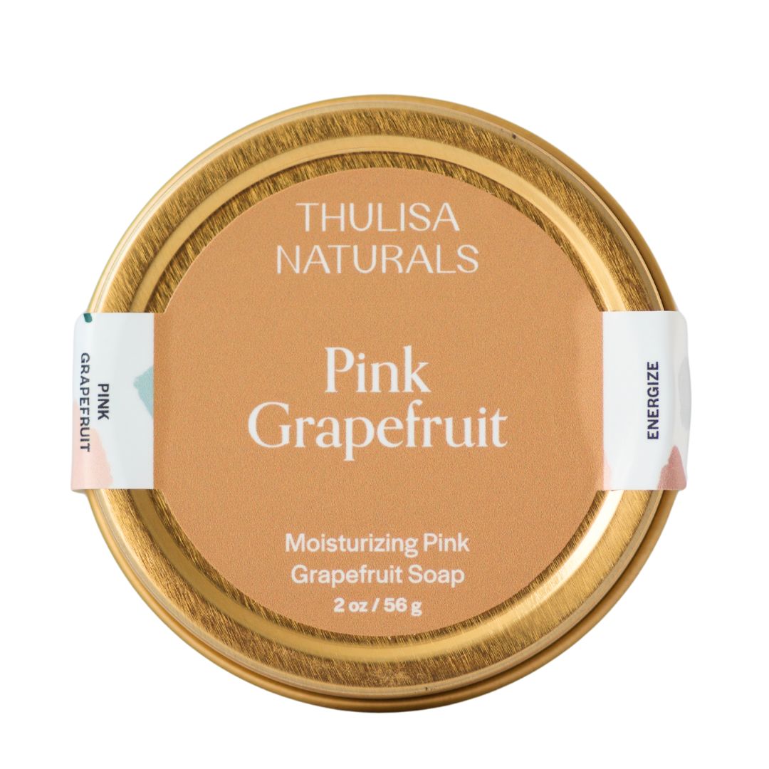 Pink Grapefruit Shea Butter Hand and Body Travel Soap - Renee Lane Company