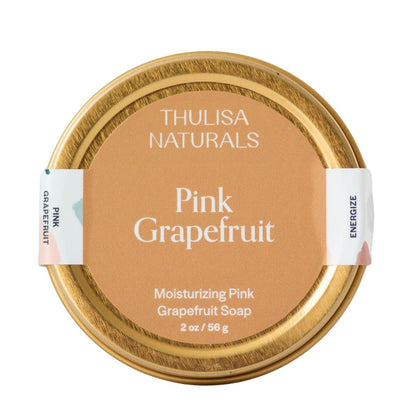 Pink Grapefruit Shea Butter Hand and Body Travel Soap - Renee Lane Company