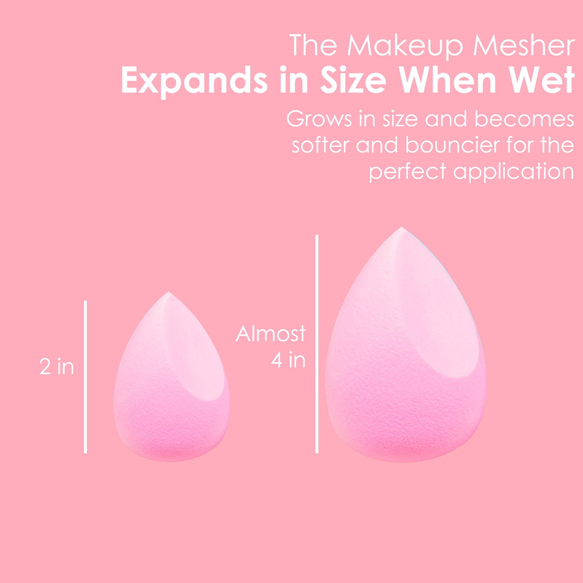 Pink Makeup Mesher - Renee Lane Company