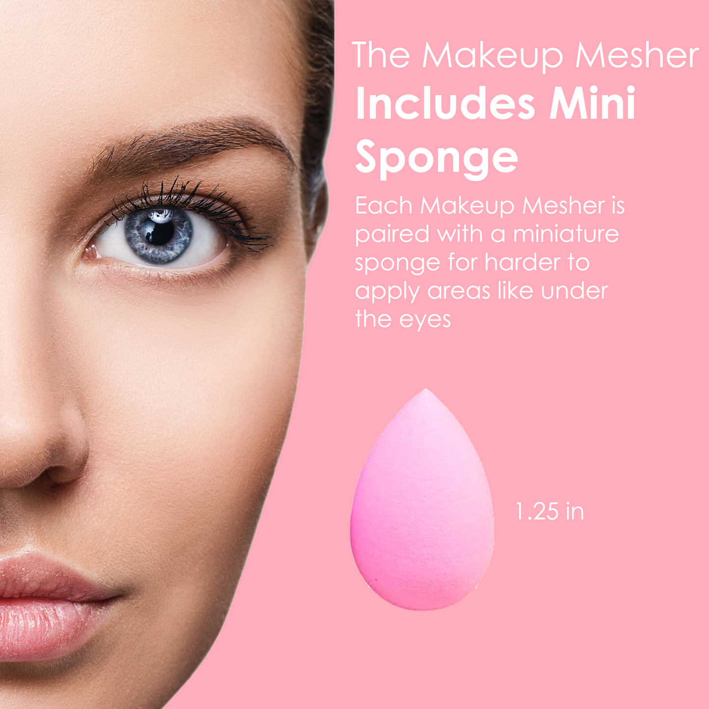 Pink Makeup Mesher - Renee Lane Company