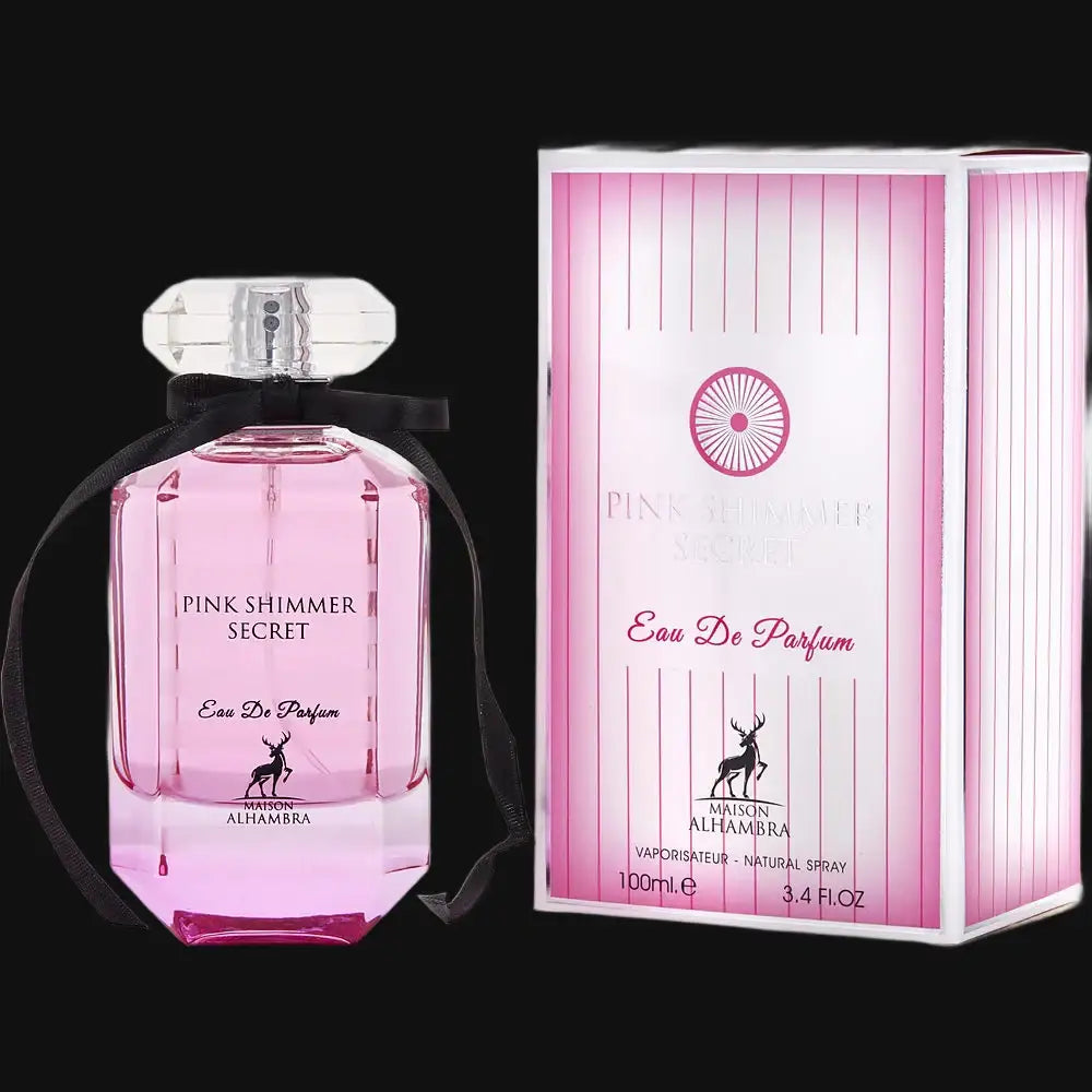 Pink Shimmer Secret By Maison Alhambra Perfume for Women - Renee Lane Company