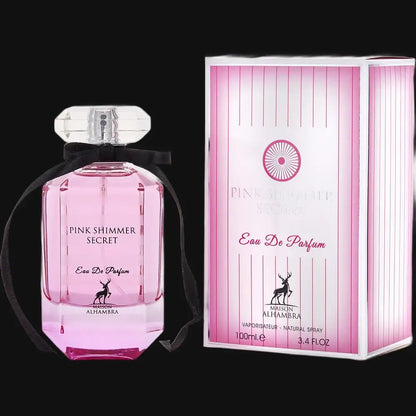 Pink Shimmer Secret By Maison Alhambra Perfume for Women - Renee Lane Company