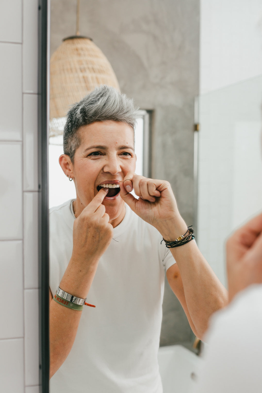 Plant-Based Dental Floss Trio – Vegan, Charcoal, Fluoride-Free | Terra & Co - Renee Lane Company