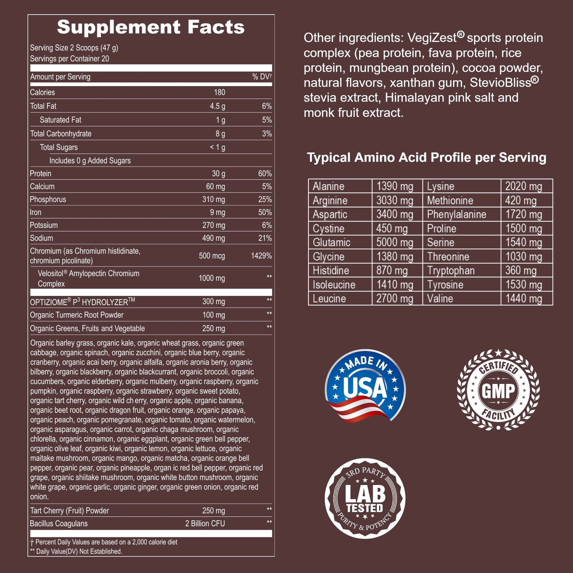 Plant Based Sport Protein - Renee Lane Company