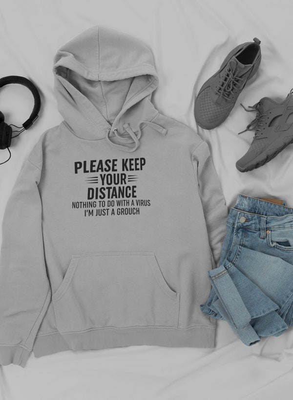 Please Keep Your Distance Hoodie - Renee Lane Company