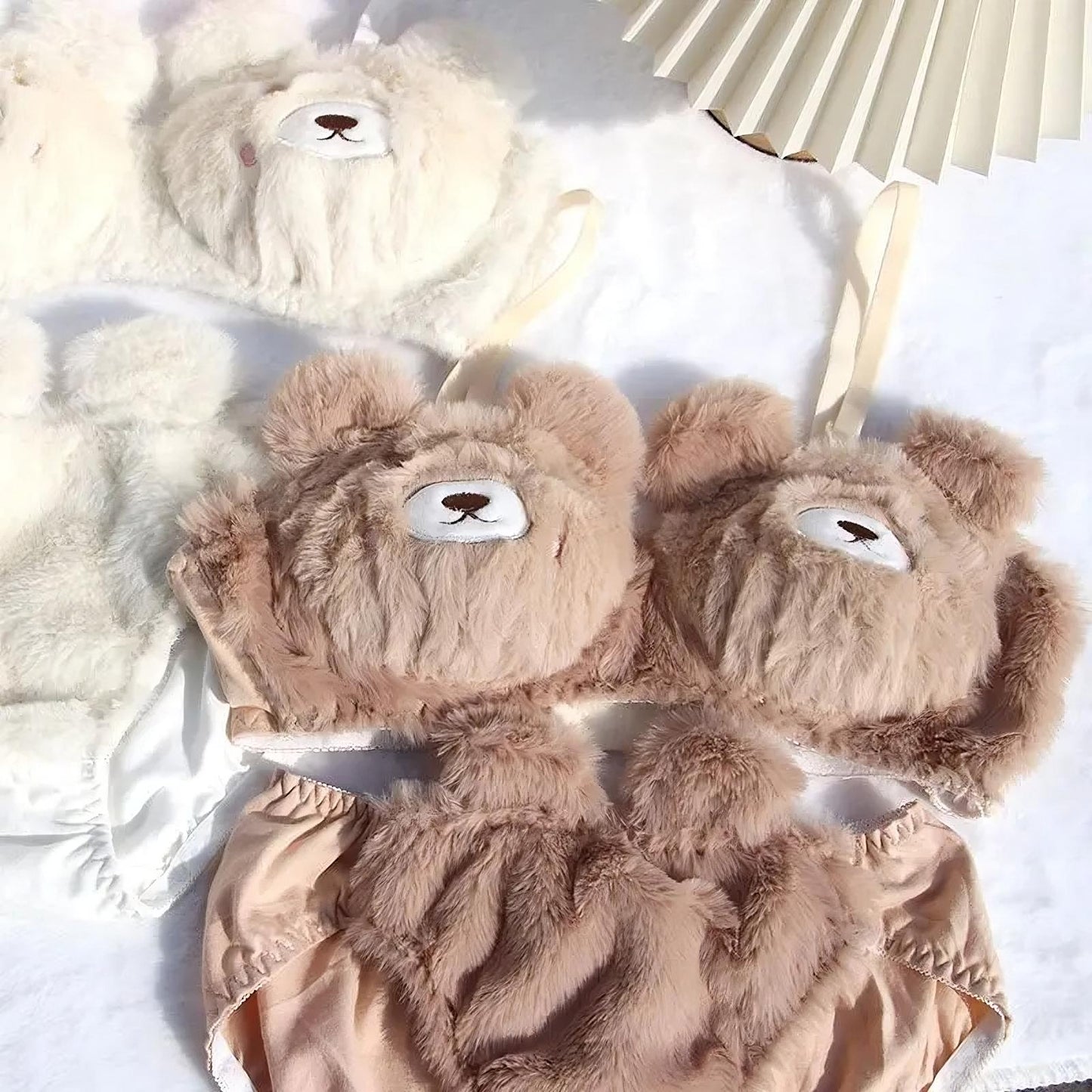 Plush Bra Lingerie Set - Renee Lane Company