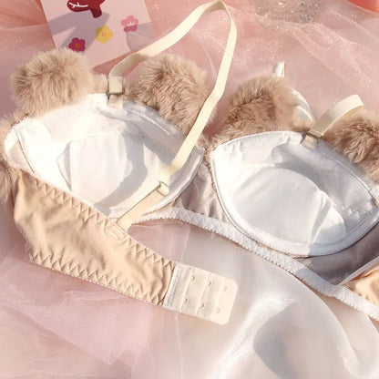 Plush Bra Lingerie Set - Renee Lane Company