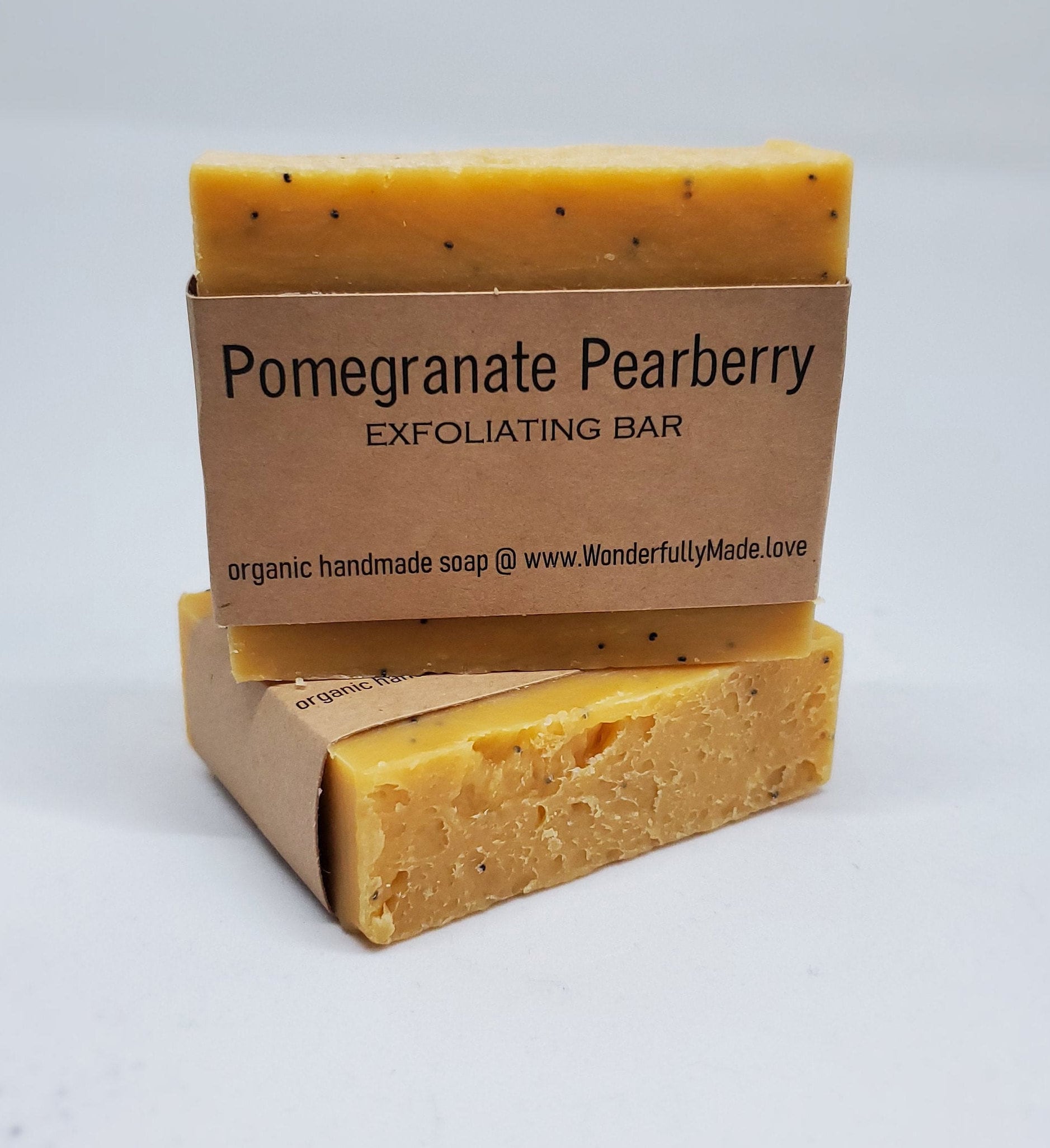 Pomegranate Pearberry Soap | Exfoliating Soap Bar | Natural - Renee Lane Company