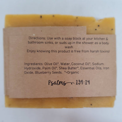 Pomegranate Pearberry Soap | Exfoliating Soap Bar | Natural - Renee Lane Company