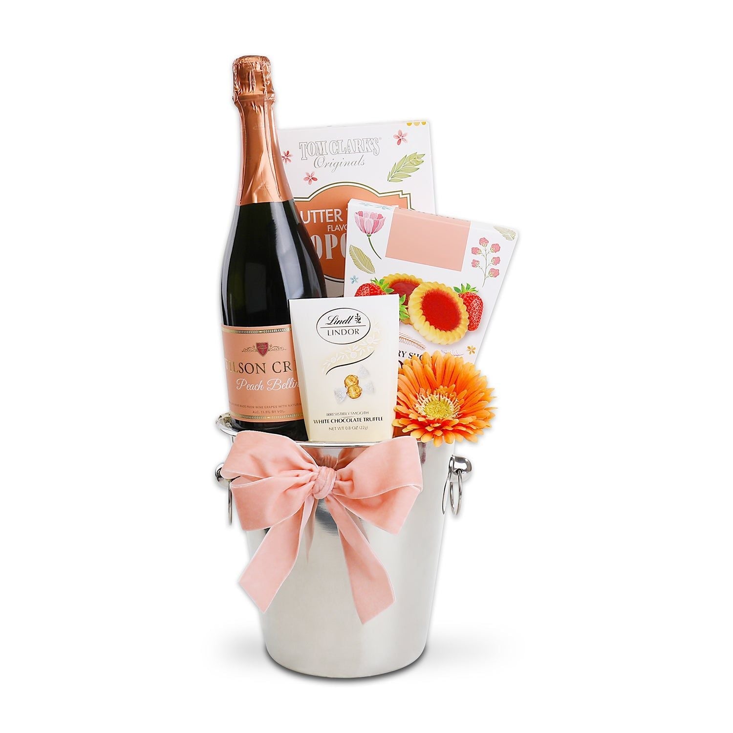 Pop the Bubbly Rosé Champage Bucket Gift - Renee Lane Company