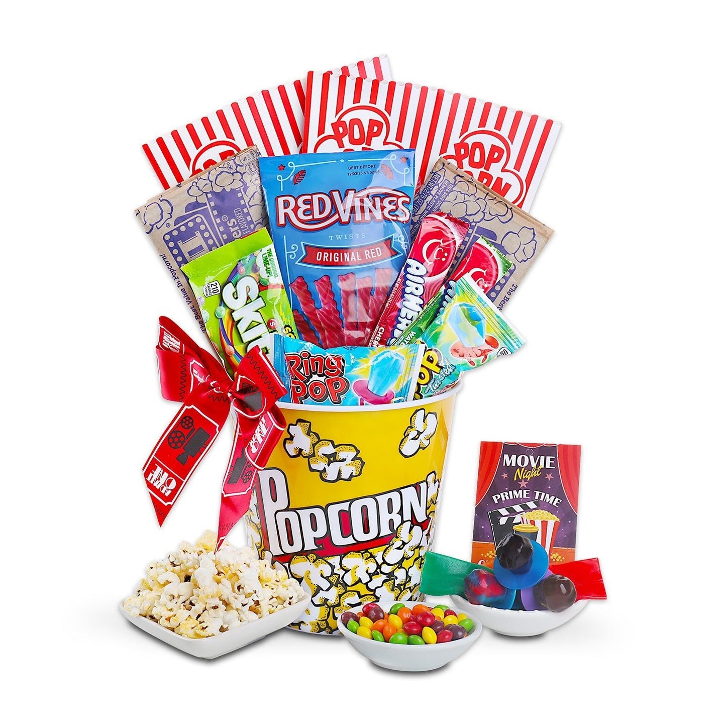 Pop-ular Movie Night Gift Basket - Renee Lane Company
