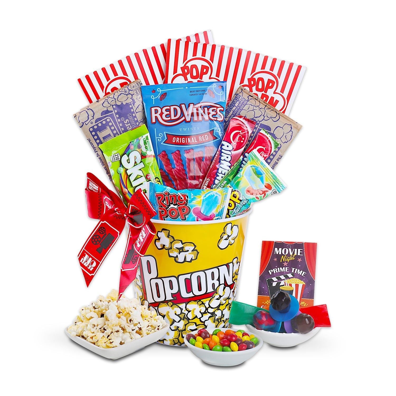 Pop-ular Movie Night Gift Basket - Renee Lane Company