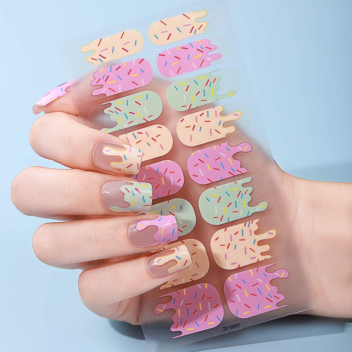 Popsicle Gel Nails - Renee Lane Company