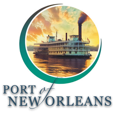 Port of New Orleans Compressed Towels - Renee Lane Company