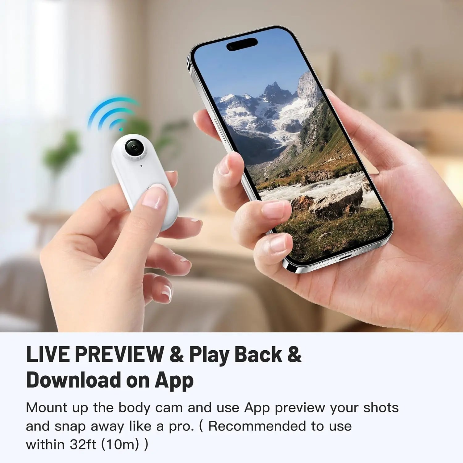 Portable 4K POV Mini Camera - Renee Lane Company