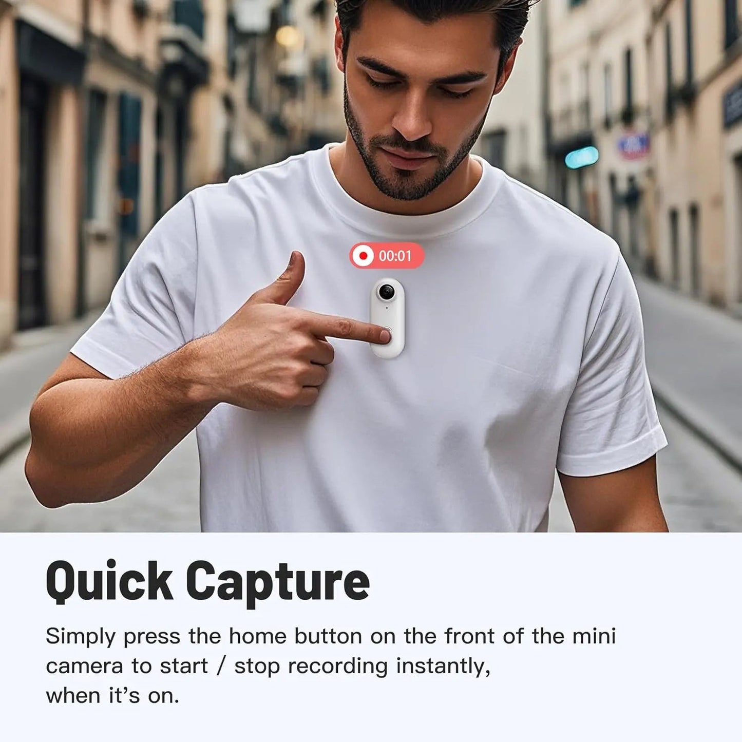 Portable 4K POV Mini Camera - Renee Lane Company
