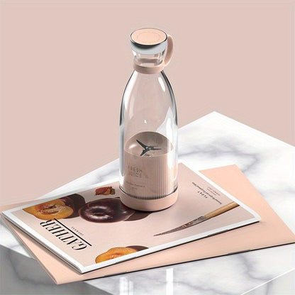 Portable Electric Juicer; Mini Household Wireless Charging Small Stirring Squeezing Water Juice Maker Juicer Cup 350ML - Renee Lane Company