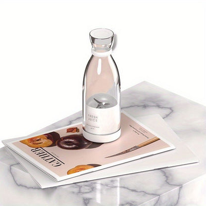 Portable Electric Juicer; Mini Household Wireless Charging Small Stirring Squeezing Water Juice Maker Juicer Cup 350ML - Renee Lane Company