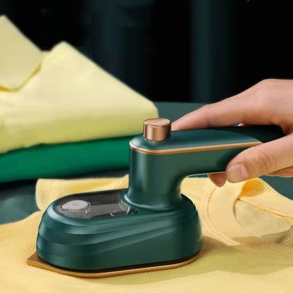Portable Handheld Garment Steamer; Iron Steamer Garment Foldable Rotatable Handheld Flat Iron Steam; Mini Heating Steamer - Renee Lane Company