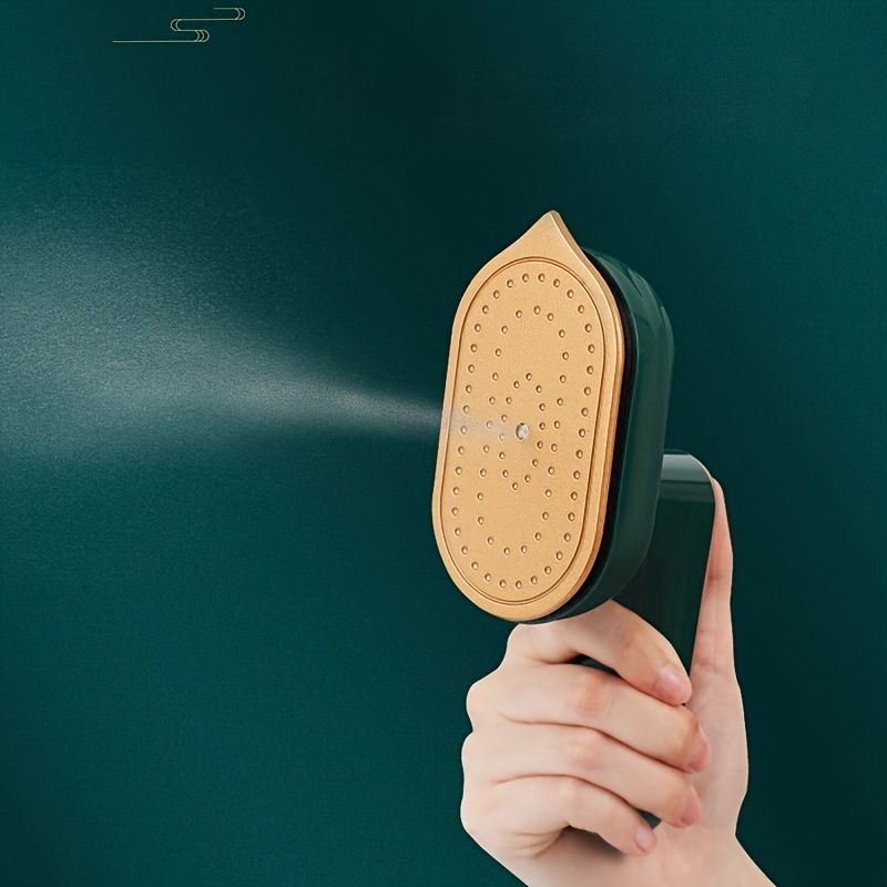 Portable Handheld Garment Steamer; Iron Steamer Garment Foldable Rotatable Handheld Flat Iron Steam; Mini Heating Steamer - Renee Lane Company